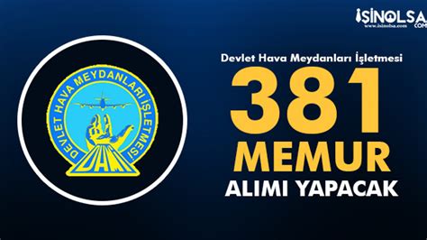 Devlet Hava Meydanları İşletmesi (DHMİ) Memur Alımı