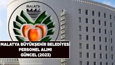 Malatya Belediyesi Çevre Mühendisi Alımı